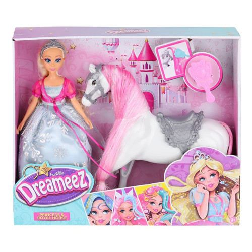 81047 Dreameez Prenses Bebek ve Atı Kız Erkek Çocuk Oyuncak Eğitici Oyuncaklar