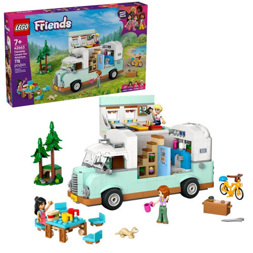 42663 Lego Friends Arkadaşlık Karavan Macerası parça + yaş Kız Erkek Çocuk Oyuncak Eğitici Oyuncakla