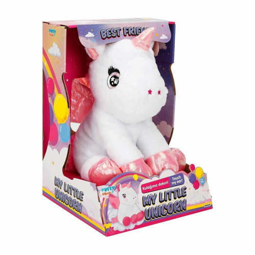 3378 My Little Unicorn Işıklı Peluş Kız Erkek Çocuk Oyuncak Eğitici Oyuncaklar