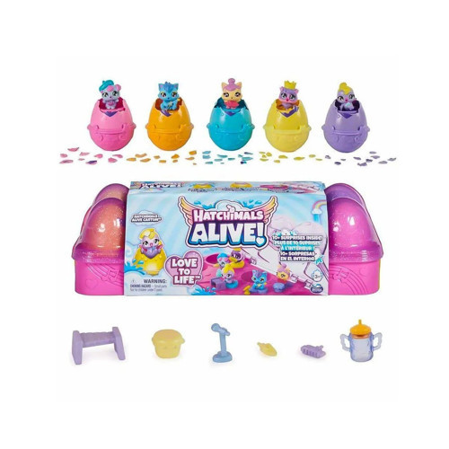 6071092 Hatchimals Alive 6lı Mini Sürpriz Kız Erkek Çocuk Oyuncak Eğitici Oyuncaklar