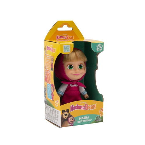 MHA26000 Maşa ve Koca 12cm Masha Bebek Kız Erkek Çocuk Oyuncak Eğitici Oyuncaklar