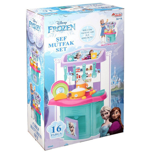 Dede Frozen Şefin Mutfağı Kız Erkek Çocuk Oyuncak Eğitici Oyuncaklar