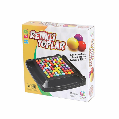 HED 089 Renkli Toplar Kutu Oyunu Kız Erkek Çocuk Oyuncak Eğitici Oyuncaklar