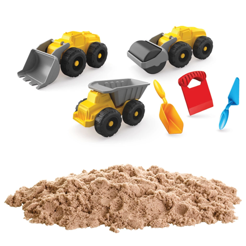 İş Makineleri Kum Seti 750 Gr Kız Erkek Çocuk Oyuncak Eğitici Oyuncaklar