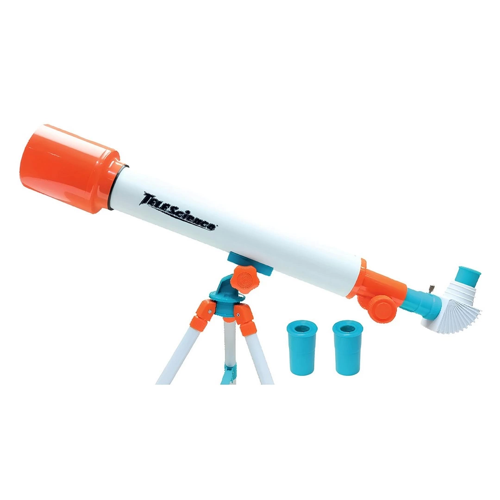 Üç Ayaklı Astronomik Teleskop 50 mm 30/60X Kız Erkek Çocuk Oyuncak Eğitici Oyuncaklar