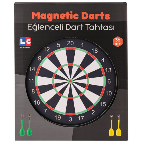 31064-LC Eğlenceli Manyetik Dart -Lets be Child Kız Erkek Çocuk Oyuncak Eğitici Oyuncaklar