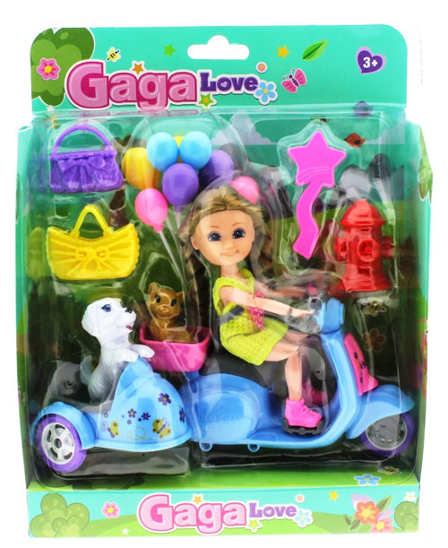 Gaga Love Hayvanlarıyla Motor Gezisi Kız Erkek Çocuk Oyuncak Eğitici Oyuncaklar