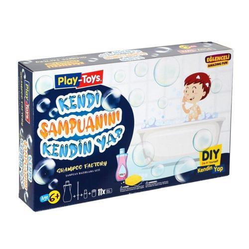 TO-1482 Kendi Şampuanını Kendin Yap- Playtoys Kız Erkek Çocuk Oyuncak Eğitici Oyuncaklar