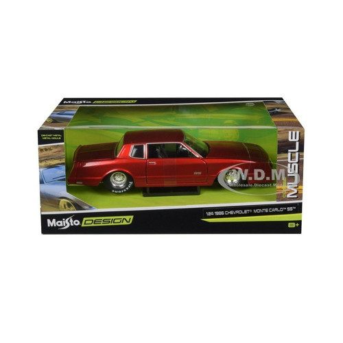 MAY 32542 Maisto Diecast 1:24 1986 Chevrolet Monte Carlo SS Kız Erkek Çocuk Oyuncak Eğitici Oyuncakl