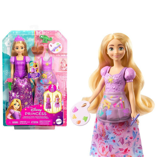 JBG09 Disney Prenses Rapunzel ile Moda Eğlencesi Kız Erkek Çocuk Oyuncak Eğitici Oyuncaklar
