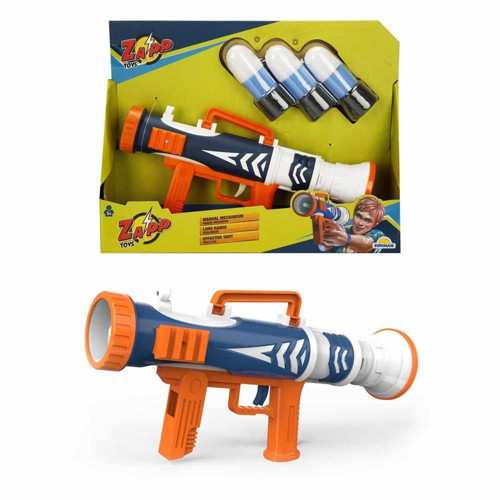 Zapp Toys Victory 3 Mermili Sünger Dart Atan Silah 25cm Kız Erkek Çocuk Oyuncak Eğitici Oyuncaklar