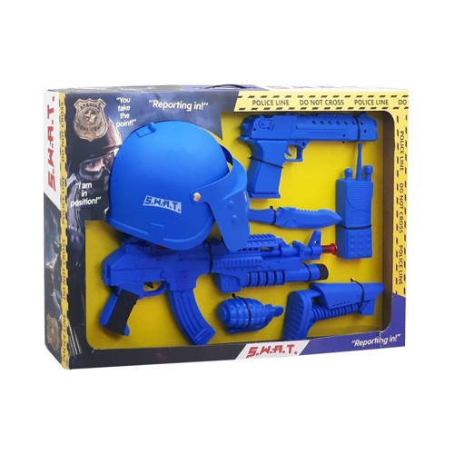 ER-117M Swat Mini Set Kız Erkek Çocuk Oyuncak Eğitici Oyuncaklar