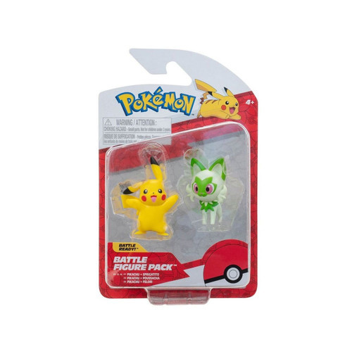 POK PKW3355 Pokemon Battle 2Li Figür Seti Kız Erkek Çocuk Oyuncak Eğitici Oyuncaklar