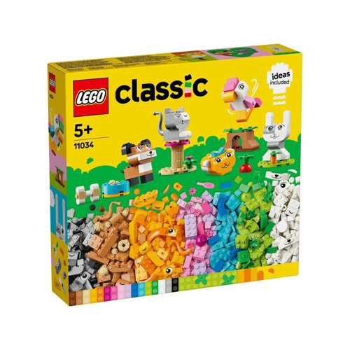 11034 LEGO® Classic Yaratıcı Evcil Hayvanlar 450 parça +5 yaş Kız Erkek Çocuk Oyuncak Eğitici Oyunca