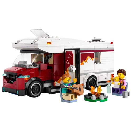 LEGO City Tatil Macera Karavanı 60454 Kız Erkek Çocuk Oyuncak Eğitici Oyuncaklar