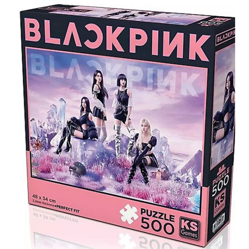 KS Games Black Pink Puzzle 500 Parça 20069 Kız Erkek Çocuk Oyuncak Eğitici Oyuncaklar