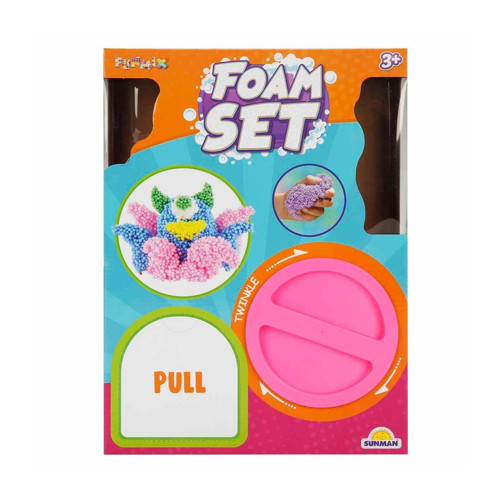 4140 Funmix 5 Renkli Köpük Slime Seti Kız Erkek Çocuk Oyuncak Eğitici Oyuncaklar