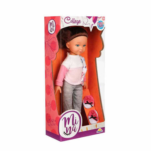 Mina College Bebek 35cm - S00030061 Kız Erkek Çocuk Oyuncak Eğitici Oyuncaklar