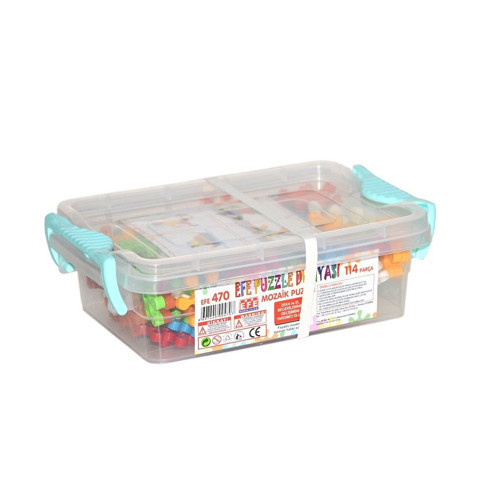 470 MOZAİK KUTULU PUZZLE KÜÇÜK (80PCS) Kız Erkek Çocuk Oyuncak Eğitici Oyuncaklar