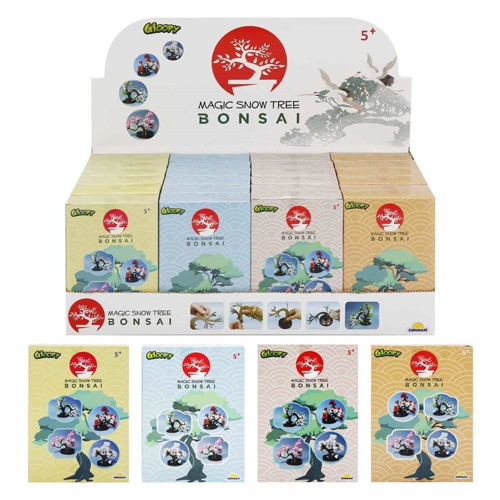 Gloopy Sihirli Kar Ağacı Bonsai Yapım Seti Kız Erkek Çocuk Oyuncak Eğitici Oyuncaklar