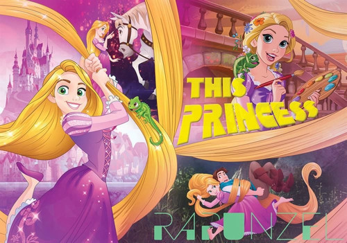 TG 714 TANGLED PUZZLE 100 -KS Kız Erkek Çocuk Oyuncak Eğitici Oyuncaklar