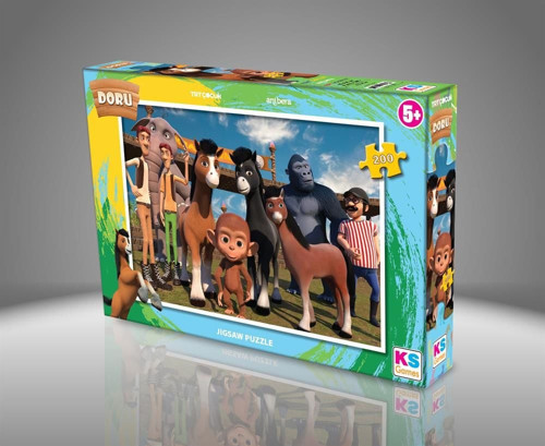 DORU 113 DORU PUZZLE 200 -KS Kız Erkek Çocuk Oyuncak Eğitici Oyuncaklar