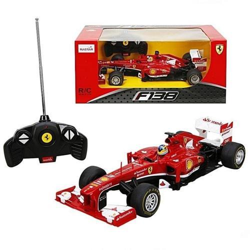 Rastar Kumandalı 1:18 Ferrari F138 F1 Kız Erkek Çocuk Oyuncak Eğitici Oyuncaklar