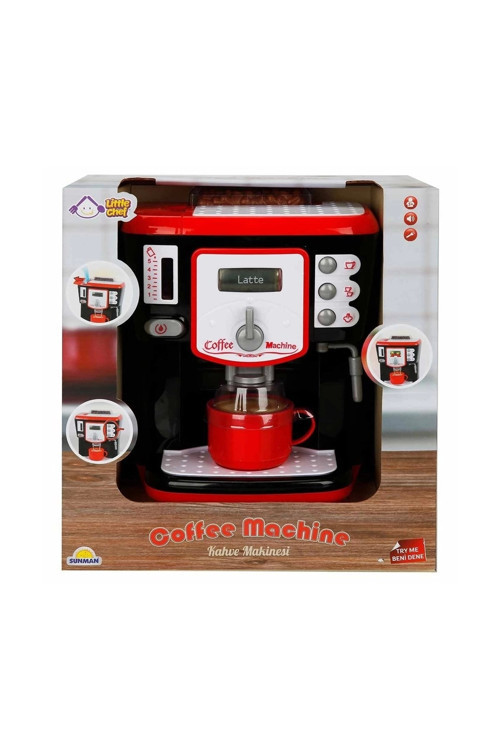 2530 Sunman Little Chef Sesli Ve Işıklı Kahve Makinesi