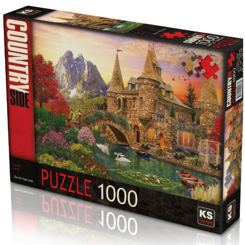 KS Games Castle Land Puzzle 1000 Parça 20779 Kız Erkek Çocuk Oyuncak Eğitici Oyuncaklar