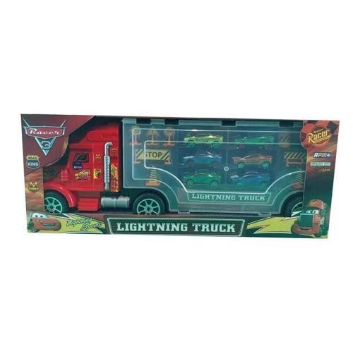 TOYSAN TIR SETİ SUPER CAR 6 ARABA Kız Erkek Çocuk Oyuncak Eğitici Oyuncaklar