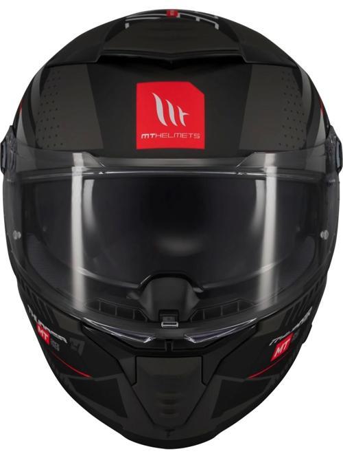 Kask mt Thunder 4 Sv Luminence D1 Mat Gri/siyah