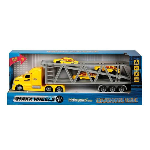 Sunman Maxx Wheels 1:50 Taşıyıcı Tır Kız Erkek Çocuk Oyuncak Eğitici Oyuncaklar