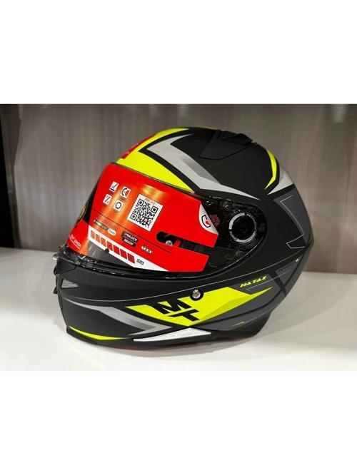Helmets Kask mt Revenge 2 S Hatax C3 Mat Yellow