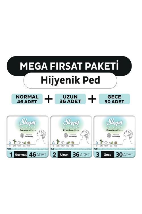 Bio Natural Premium Plus Hijyenik Ped Mega Fırsat Paketi 112 Adet