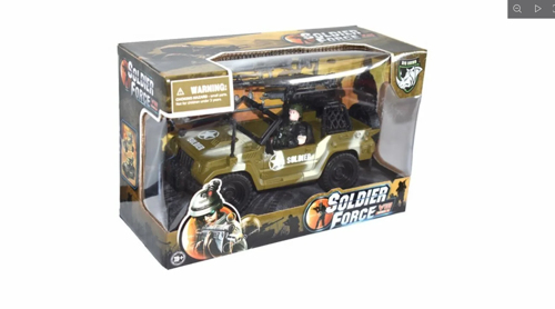 Combat Force Figür ve Askeri Jeep Kız Erkek Çocuk Oyuncak Eğitici Oyuncaklar