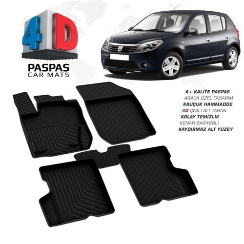 SANDERO 4D ARACA ÖZEL HAVUZLU PASPAS 2008 2009 2010 2011 2012 2013