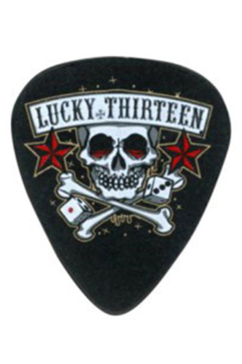 Lucky 13 Picks 0.73 Skull Dice - 1 Adet Pena