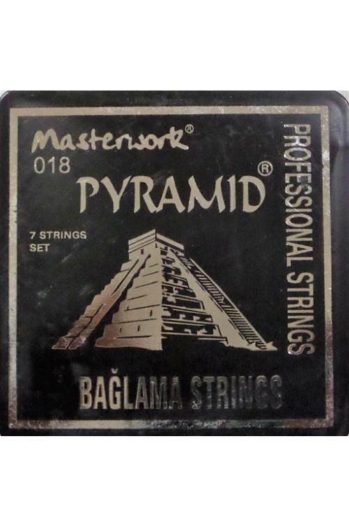 Pyramid (10 Takım) 0.18 Saz Teli - Kısa Sap