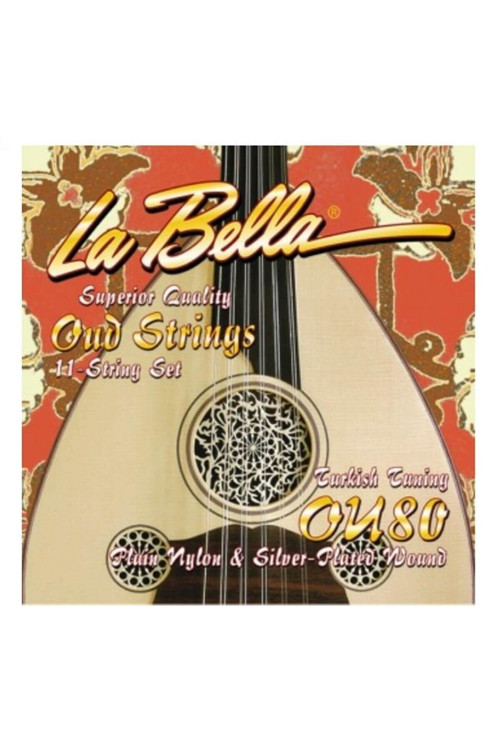 La Bella Ou8 Orjinal Ud Takım Tel+Ud Mızrabı
