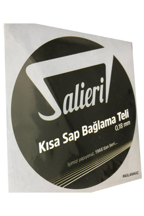 0.18 Mm Paslanmaz Takım Tel Kısa Sap Bağlama Teli 018