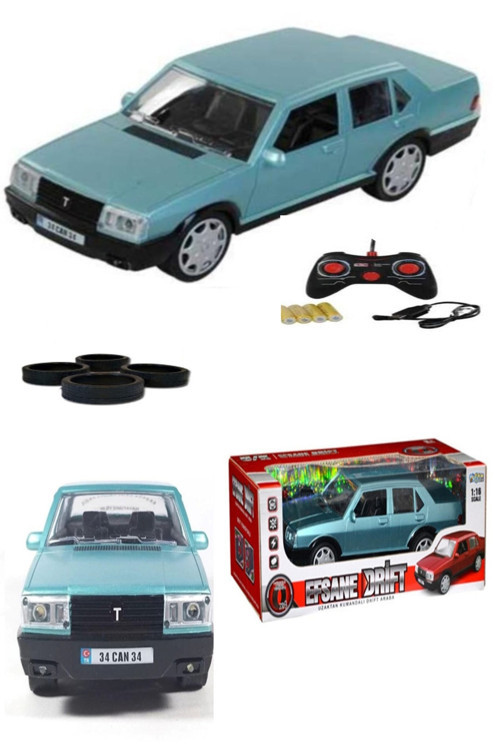 Tofaş Uzaktan Kumandalı Efsane Drift Modeli Şahin Tofaş Mavi
