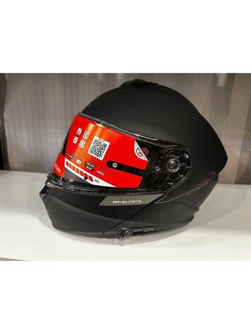Helmets Kask Genesis Sv A2 Çene Açılır Mat Siyah