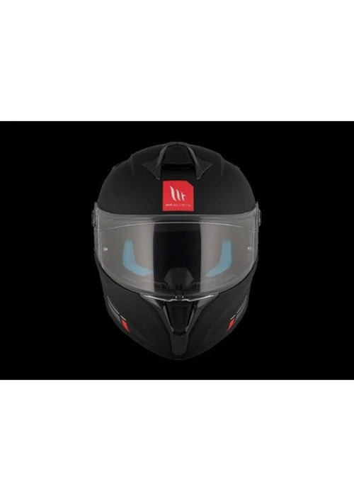 Kask Targo S Solid Siyah Mat