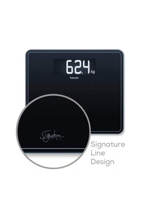 Gs 410 Signatureline Siyah Cam Banyo Tartısı