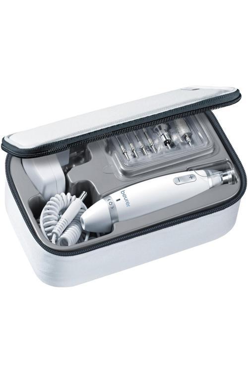 Mp 62 Elektronik Manikür Pedikür Seti, 10 Başlıklı, Parlak Led Işık, Saklama Çantası Dahil