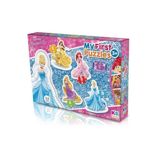 PR 10304 Prenses Benim Puzzle 4 in 1 - Ks Puzzle Kız Erkek Çocuk Oyuncak Eğitici Oyuncaklar