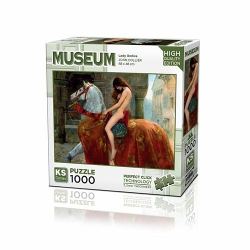 20706 Lady Godiva 1000 Parça Puzzle -KS Puzzle Kız Erkek Çocuk Oyuncak Eğitici Oyuncaklar