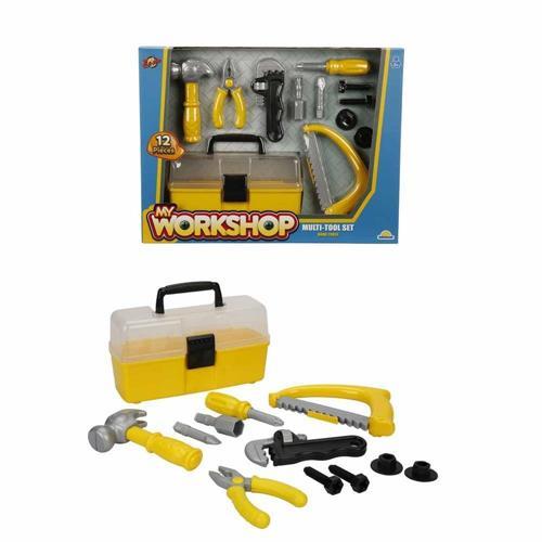 Zapp Toys My Workshop Çantalı Tamir Seti 12 Parça Kız Erkek Çocuk Oyuncak Eğitici Oyuncaklar