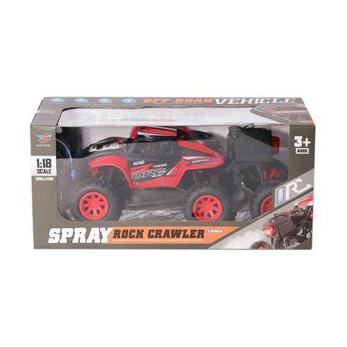 299 Kumandalı Şarjlı Duman Atan Rock Crawler Araba 1:18 Kız Erkek Çocuk Oyuncak Eğitici Oyuncaklar