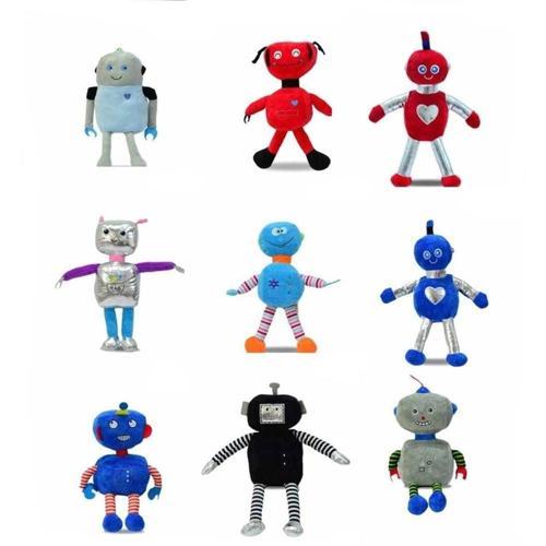 62895 Peluş 35cm Robotlar -1adet stokta olan gönderilir Kız Erkek Çocuk Oyuncak Eğitici Oyuncaklar